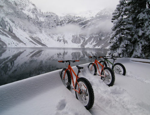 Dónde montar en bici en invierno